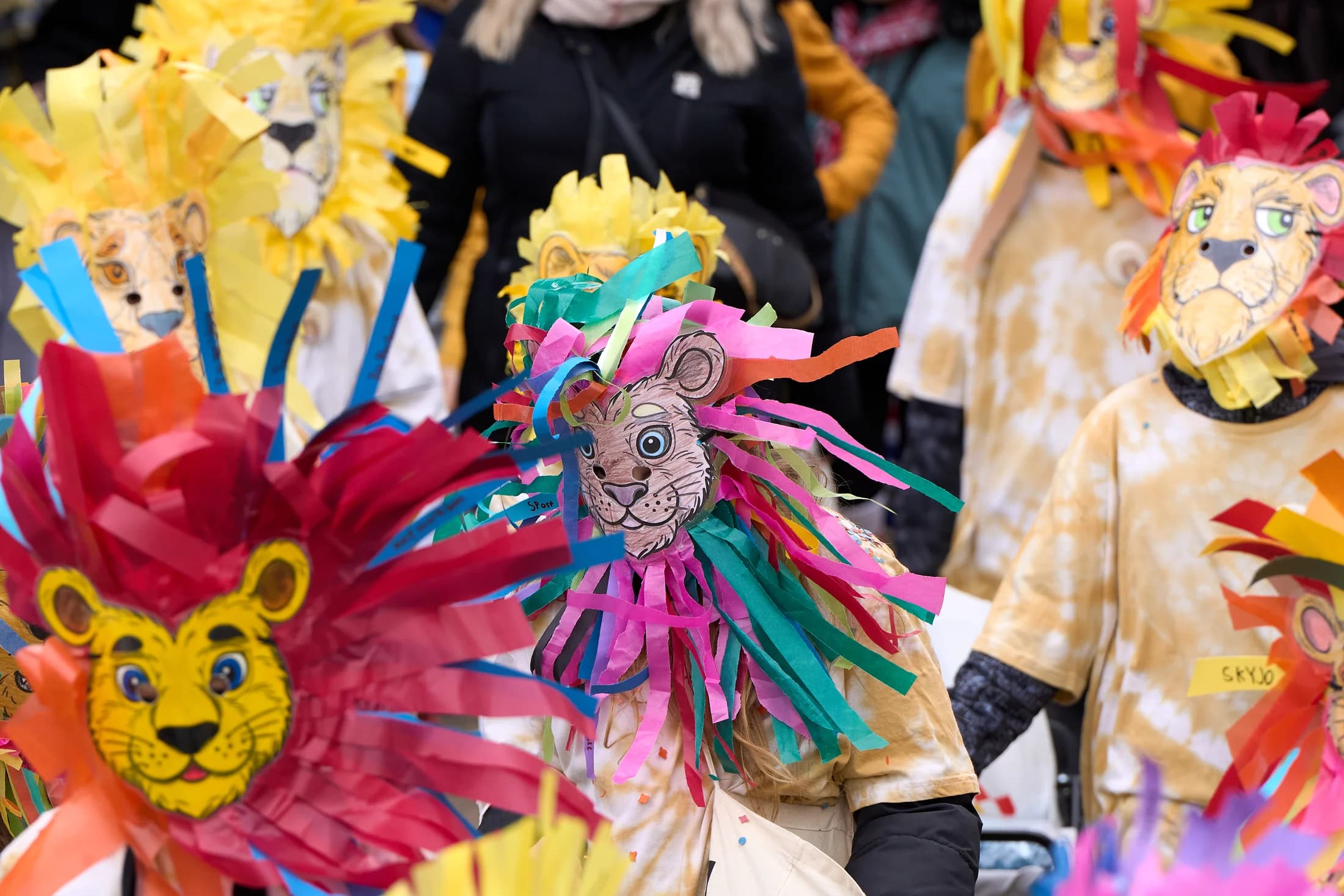 Schulfasnacht · Löwenlarven, 2025